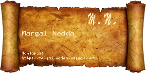 Margai Nedda névjegykártya